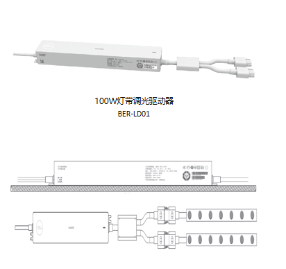 100W燈帶驅動