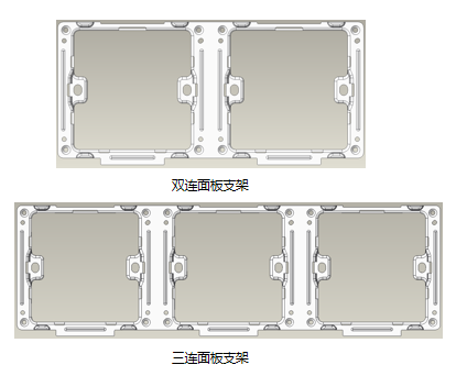 雙連/三連面闆支架